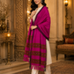 Weavers Villa Women's Acro Wool Kullu Palla Shawl, 100cm X 200cm