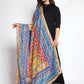 Weavers Villa Women's Poly Silk Digital Graphic Printed Ethnic Dupatta