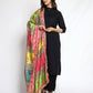 Weavers Villa Women's Poly Silk Digital Graphic Printed Ethnic Dupatta