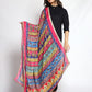 Weavers Villa Women's Poly Silk Digital Graphic Printed Mirror Work Ethnic Dupatta
