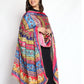 Weavers Villa Women's Poly Silk Digital Graphic Printed Mirror Work Ethnic Dupatta