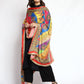 Weavers Villa Women's Poly Silk Digital Graphic Printed Mirror Work Ethnic Dupatta
