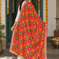Dp2-Hv-103 — rear three-quarter drape showing Phulkari embroidery and border