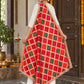 Dp2-Hv-106 — rear three-quarter drape showing Phulkari embroidery and border
