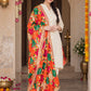 Dp2-Hv-108 — festive Phulkari dupatta, full-length model view