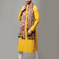 Men's Acro Wool Blend Digital Print Design Woven Shawl