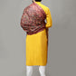 Weavers Villa Men's Acro Wool Blend Digital Print Design Woven Shawl