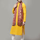 Weavers Villa Men's Acro Wool Blend Digital Print Design Woven Shawl
