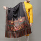 Weavers Villa Men's Acro Wool Blend Digital Print Design Woven Shawl