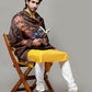 Weavers Villa Men's Acro Wool Blend Digital Print Design Woven Shawl