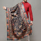 Weavers Villa Men's Acro Wool Blend Digital Print Design Woven Shawl