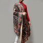 Weavers Villa Men's Acro Wool Blend Digital Print Design Woven Shawl