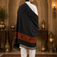 Men's Kullu Border Woven Cashmilon Shawl