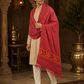 Men's Kullu Border Woven Cashmilon Shawl