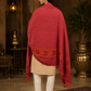 Men's Kullu Border Woven Cashmilon Shawl