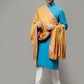 Men's Kalamkari Design Woven Acro Wool Blend Gents Shawl