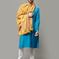 Men's Kalamkari Design Woven Acro Wool Blend Gents Shawl