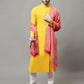 Men's Kalamkari Design Woven Acro Wool Blend Gents Shawl