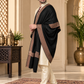 Men's Woven Border Woollen Lohi