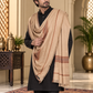 Weavers Villa Men's Poly Wool Kullu Border Lohi Shawl