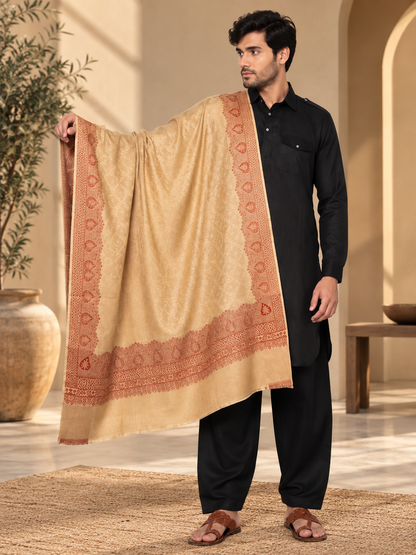 Weavers Villa Men's Woolen Lohi/Shawl,  112cm x 225cm