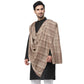 Men Woollen Checked Shawl