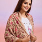 Weavers Villa Designer Acrylic Kashmiri Shawl Embroidery Stole, 70cm x 200cm