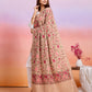 Weavers Villa Designer Acrylic Kashmiri Shawl Embroidery Stole, 70cm x 200cm