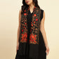 Weavers Villa Designer Acrylic Kashmiri Shawl Embroidery Stole, 70cm x 200cm