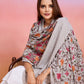 Weavers Villa Designer Acrylic Kashmiri Shawl Embroidery Stole, 70cm x 200cm