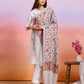 Weavers Villa Designer Acrylic Kashmiri Shawl Embroidery Stole, 70cm x 200cm