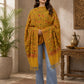 Weavers Villa Designer Acrylic Kashmiri Shawl Embroidery Stole, 70cm x 200cm