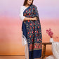 Weavers Villa Designer Acrylic Kashmiri Shawl Embroidery Stole, 70cm x 200cm