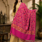 Weavers Villa Designer Acrylic Kashmiri Shawl Embroidery Stole, 70cm x 200cm