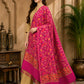 Weavers Villa Designer Acrylic Kashmiri Shawl Embroidery Stole, 70cm x 200cm