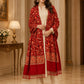 Weavers Villa Designer Acrylic Kashmiri Shawl Embroidery Stole, 70cm x 200cm