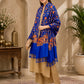 Weavers Villa Designer Acrylic Kashmiri Shawl Embroidery Stole, 70cm x 200cm