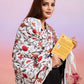 Weavers Villa Designer Acrylic Kashmiri Shawl Embroidery Stole, 70cm x 200cm