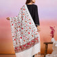 Weavers Villa Designer Acrylic Kashmiri Shawl Embroidery Stole, 70cm x 200cm