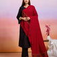 Weavers Villa Women's Kullu Design Woven Shawl