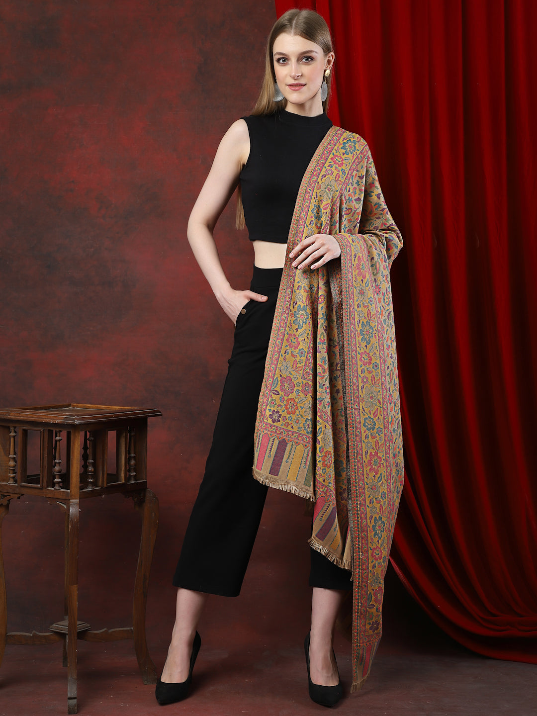The Kalam Kaari Shawl