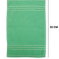 Weavers Villa Cotton 420 GSM Striped Soft Multicolour Face/Hand Towel - Set of 6 (33cm X 50cm)