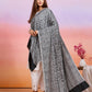 Weavers Villa Women's Viscose Stole – Soft Lightweight Paisley Jaal Design Stole Shawl Wrap Dupatta Scarf for All Seasons, 70cm x 200cm