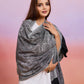 Weavers Villa Women's Viscose Stole – Soft Lightweight Self Design Stole Shawl Wrap Dupatta Scarf for All Seasons, Sun Protection, 70cm x 200cm