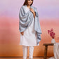 Weavers Villa Women's Viscose Stole – Soft Lightweight Self Design Stole Shawl Wrap Dupatta Scarf for All Seasons, Sun Protection, 70cm x 200cm