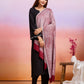 Weavers Villa Women's Viscose Stole – Soft Lightweight Self Design Stole Shawl Wrap Dupatta Scarf for All Seasons, Sun Protection, 70cm x 200cm