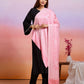 Weavers Villa Women's Viscose Stole – Soft Lightweight Paisley Jaal Design Stole Shawl Wrap Dupatta Scarf for All Seasons, Sun Protection for girls, 70cm x 200cm