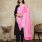 Weavers Villa Women's Viscose Stole – Soft Lightweight Intricate Border Design Stole Shawl Wrap Dupatta Scarf for All Seasons, Sun Protection for girls, 70cm x 200cm