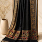 Women Jacquard Pashmina Feel Stole | Floral Border Design | Soft Winter Shawl with Tassels | College wear stoles, Travel wrap for Girls/Ladies