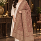 Weavers Villa Women Paisley Woven Stole Soft & Cozy, Lightweight Warmth, Versatile Festive Styling, Reversible Shawl, Viscose Shawl